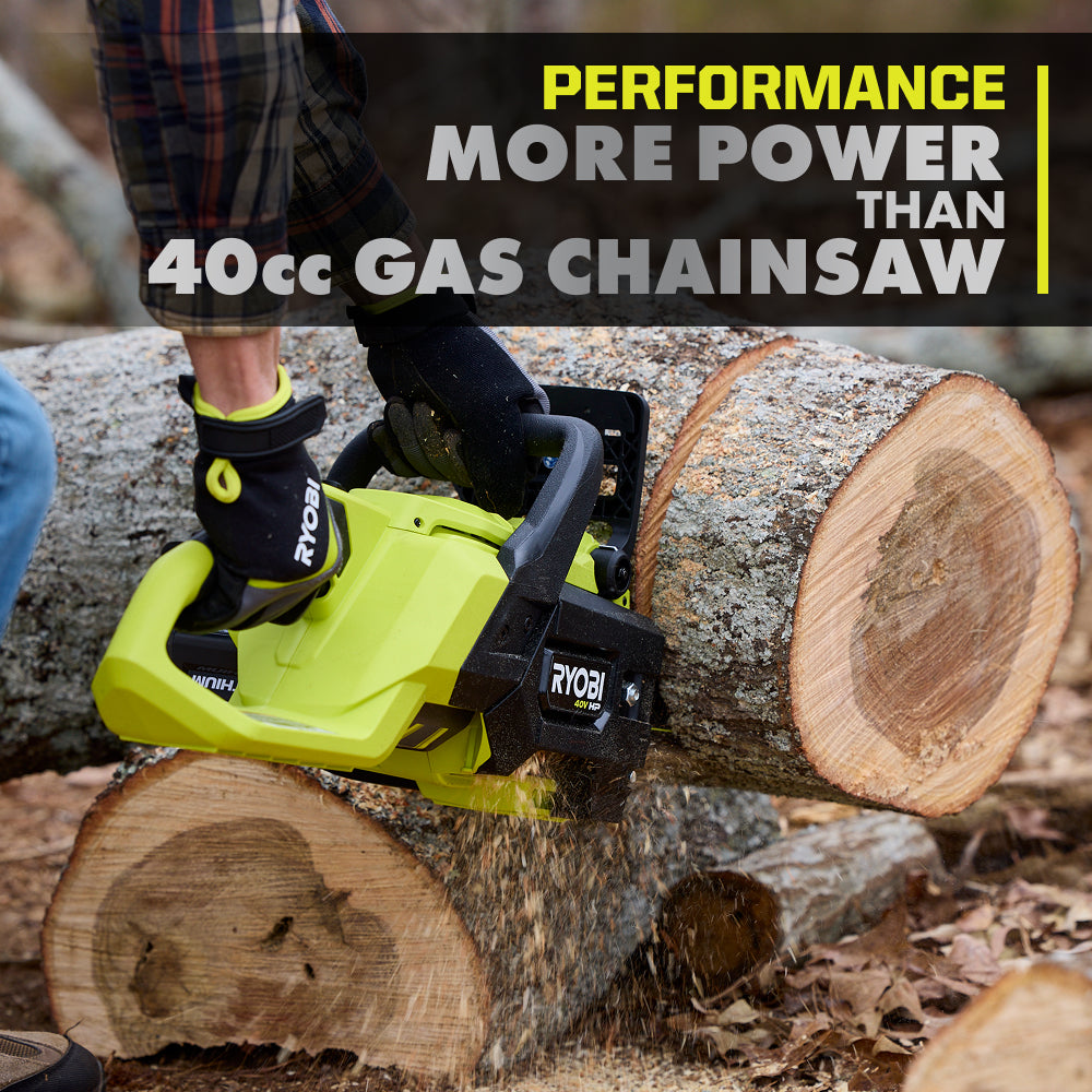 40V HP Brushless 16" Chainsaw Kit