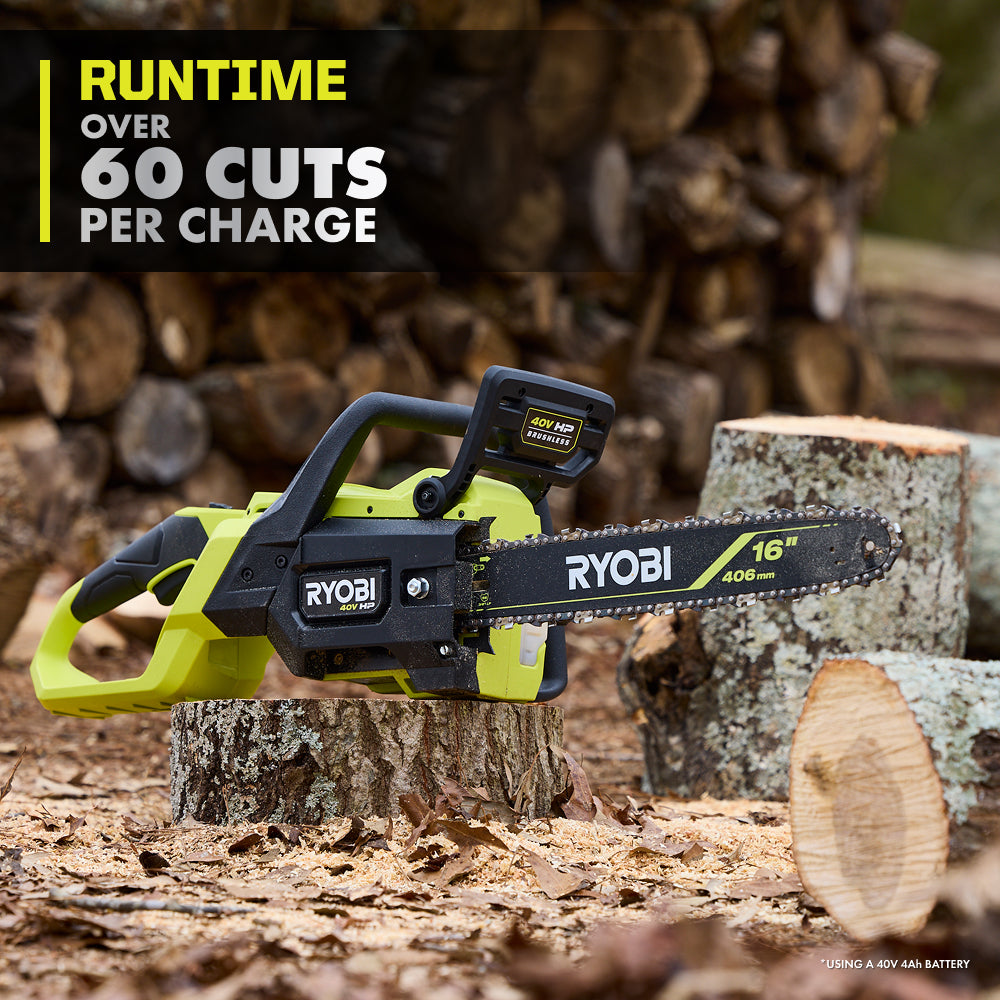 40V HP Brushless 16" Chainsaw