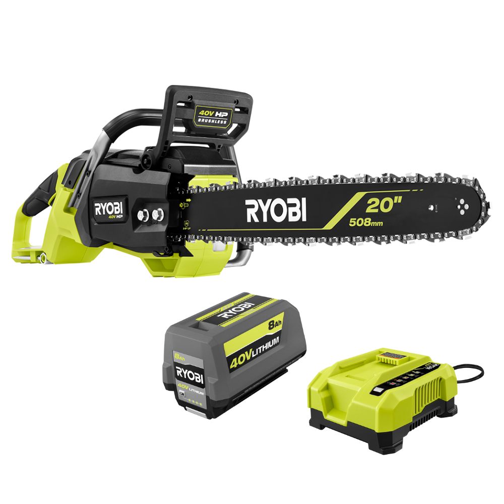 40V HP Brushless 20" Chainsaw Kit
