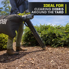 40V HP Brushless Leaf Vacuum/Mulcher