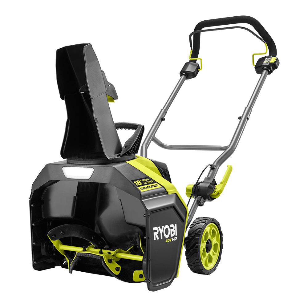 40V HP Brushless 18” Single-Stage Auger-Propelled Snow Blower Kit