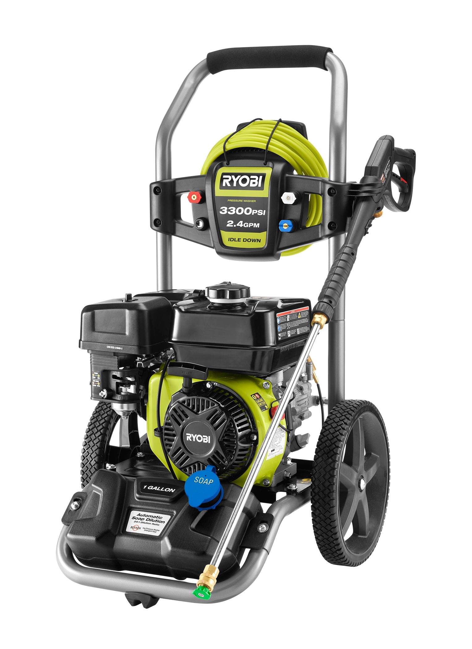 3300 PSI 2.4 GPM GAS PRESSURE WASHER