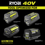 40V HP Brushless 21” Single-Stage Auger-Propelled Snow Blower