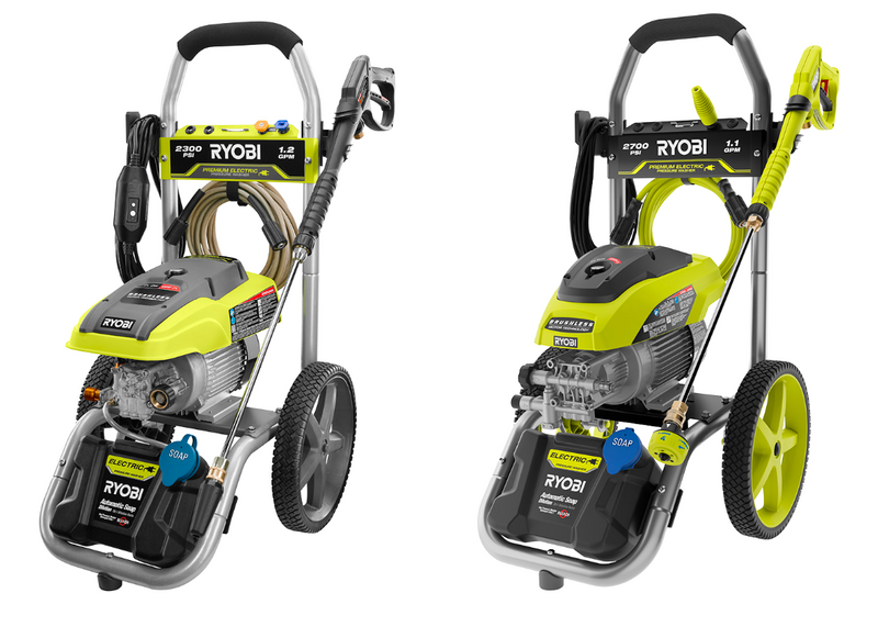 VOLUNTARY RECALL OF RYOBI 2300 PSI AND 2700 PSI ELECTRIC PRESSURE WASHERS DUE TO PROJECTILE HAZARD; RISK OF SERIOUS INJURY