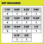 22 PC. TITANIUM DRILL BIT SET Image 3
