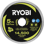 18V ONE+ BRUSHLESS 5" HANDHELD TILE/MASONRY SAW image