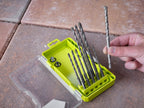 12 PC. Masonry Drill Bit Set Image 5