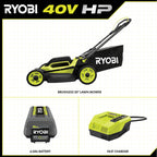 40V HP BRUSHLESS 20" PUSH MOWER KIT Image 3