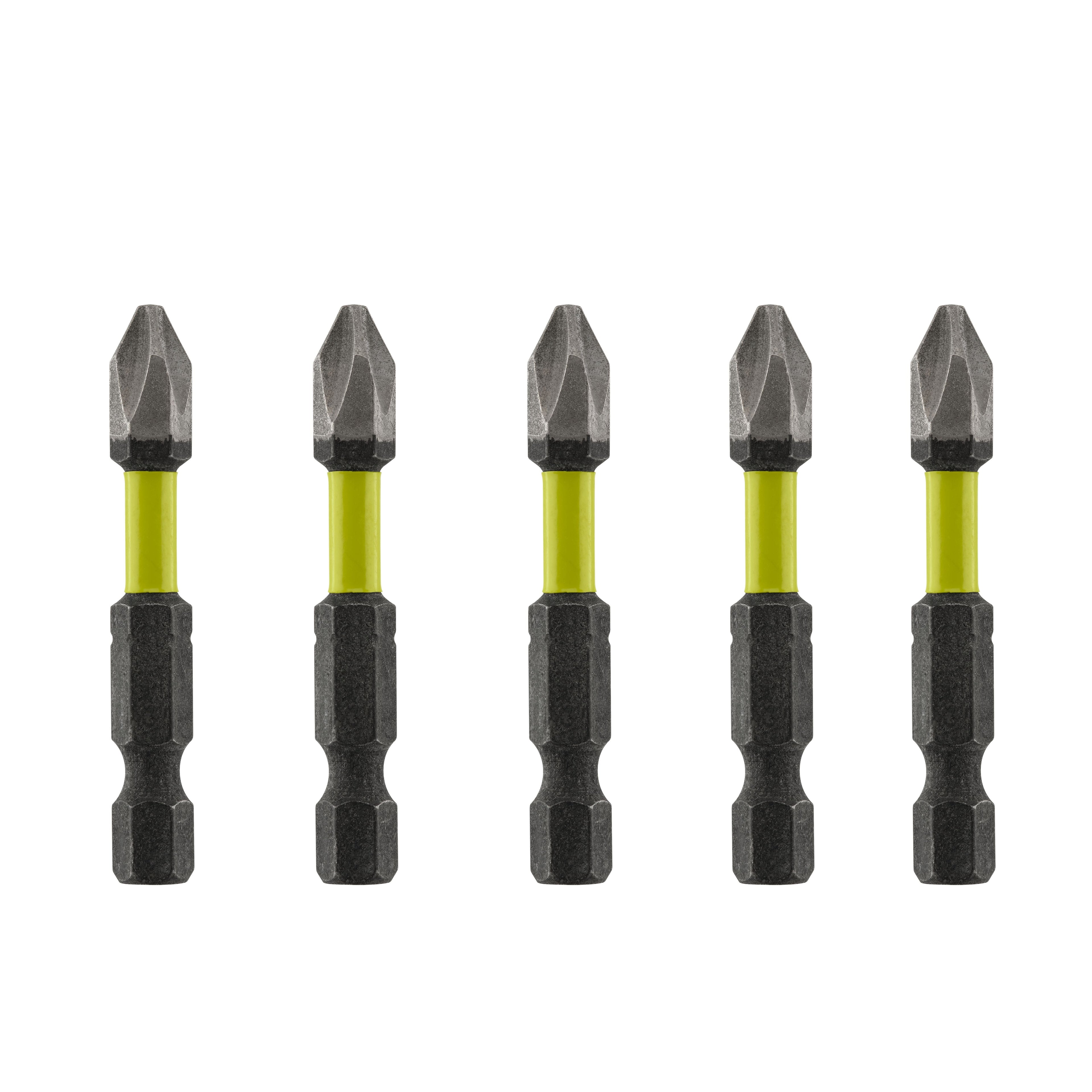 5 PC. 2" Diamond Grit Impact Drive Bits image