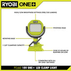 18V ONE+ LED CLAMP LIGHT KIT Image 3