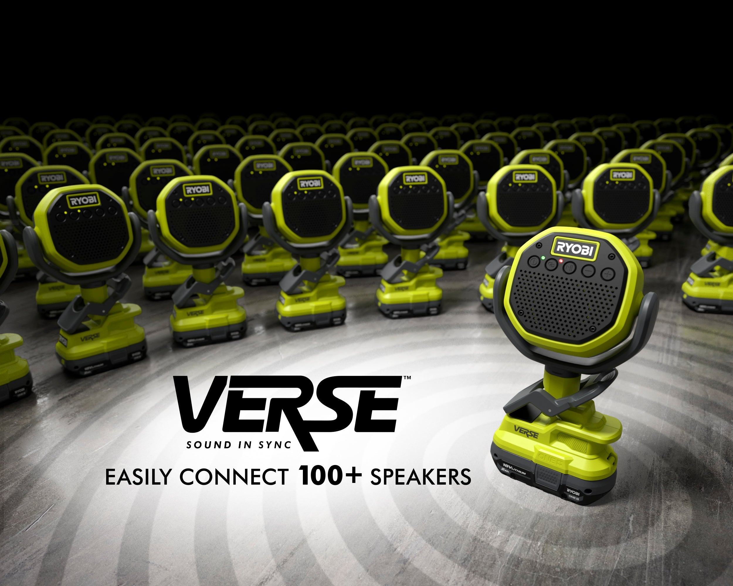 18V ONE+ VERSE™ CLAMP SPEAKER KIT – RYOBI Tools Canada