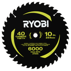 10" 40 CARBIDE TEETH THIN KERF MITER SAW BLADE image
