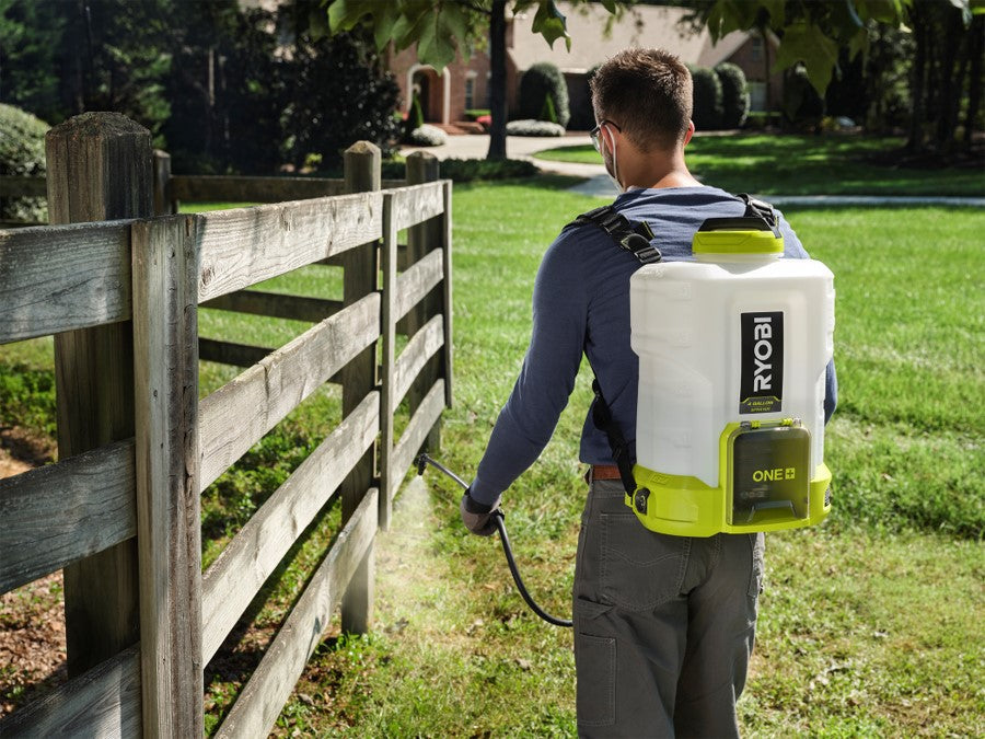 18V ONE+ 4 GALLON BACKPACK CHEMICAL SPRAYER Kit – RYOBI Tools Canada