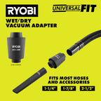 UNIVERSALFIT WET/DRY VACUUM ADAPTER Image 4
