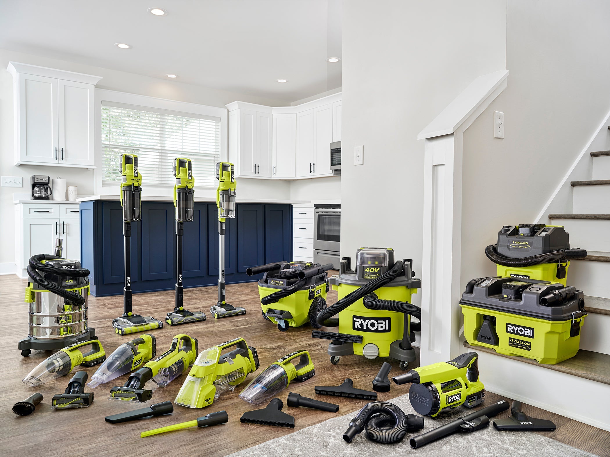 18V ONE+ 6 GALLON WET/DRY VACUUM KIT – RYOBI Tools Canada