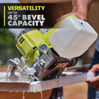 18V ONE+ BRUSHLESS 5" HANDHELD TILE/MASONRY SAW Image 6