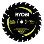 5-1/2" 24 TOOTH CARBIDE TIPPED FLOORING SAW BLADE image