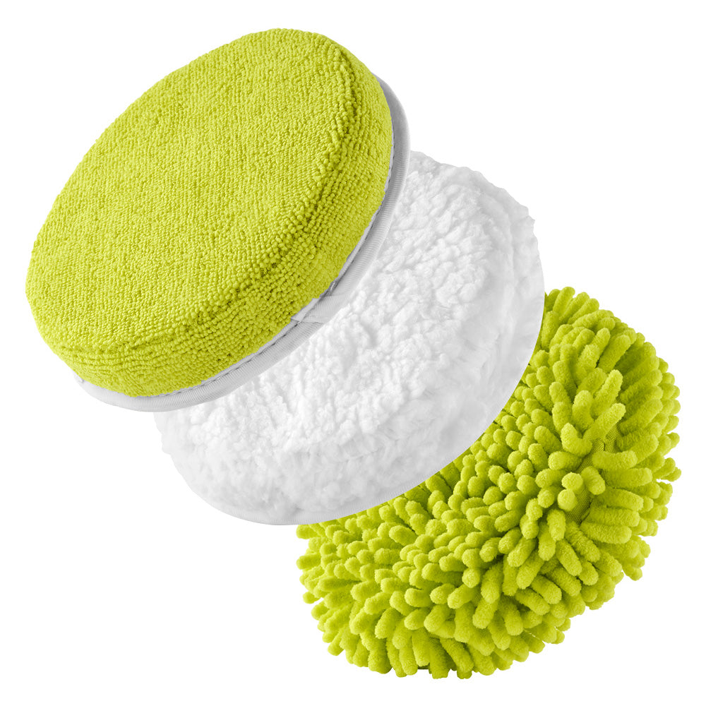 Kit de nettoyage en microfibre 3 pièces de 15 cm