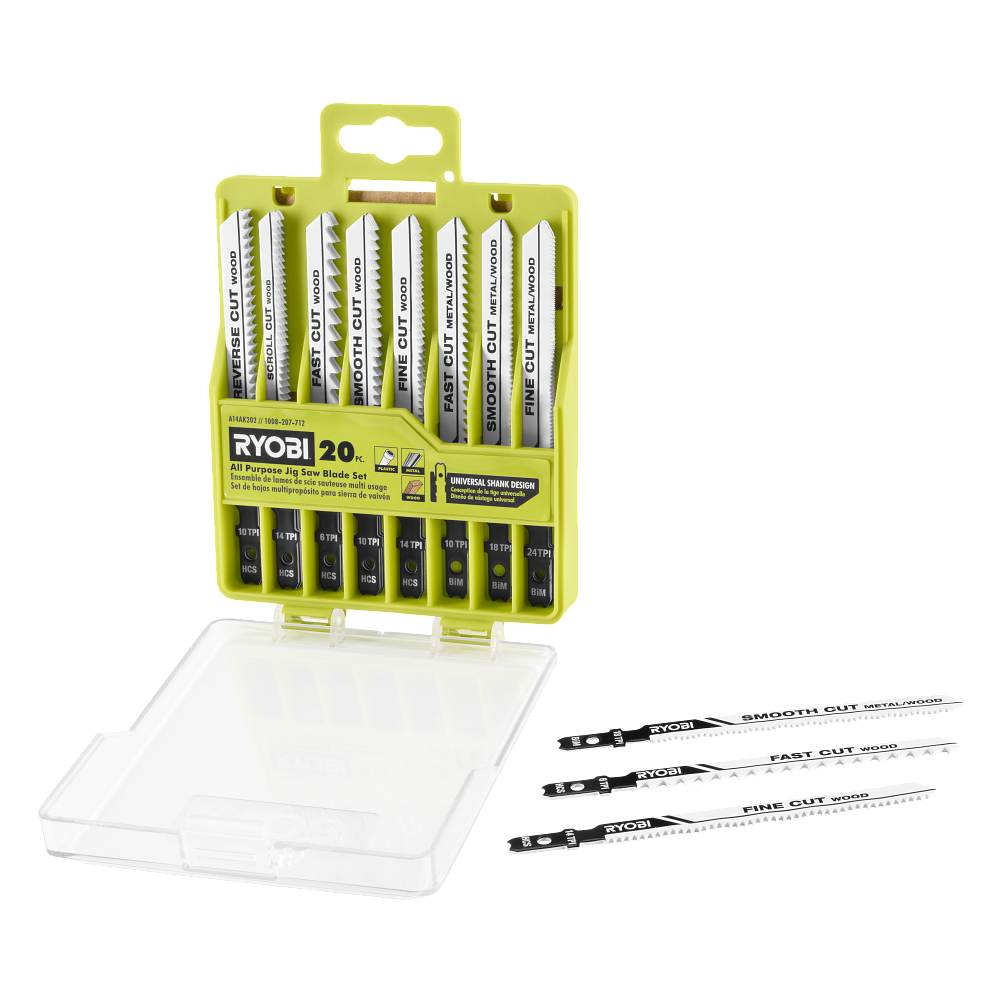 20 PC. ALL PURPOSE JIG SAW BLADE SET Image 5