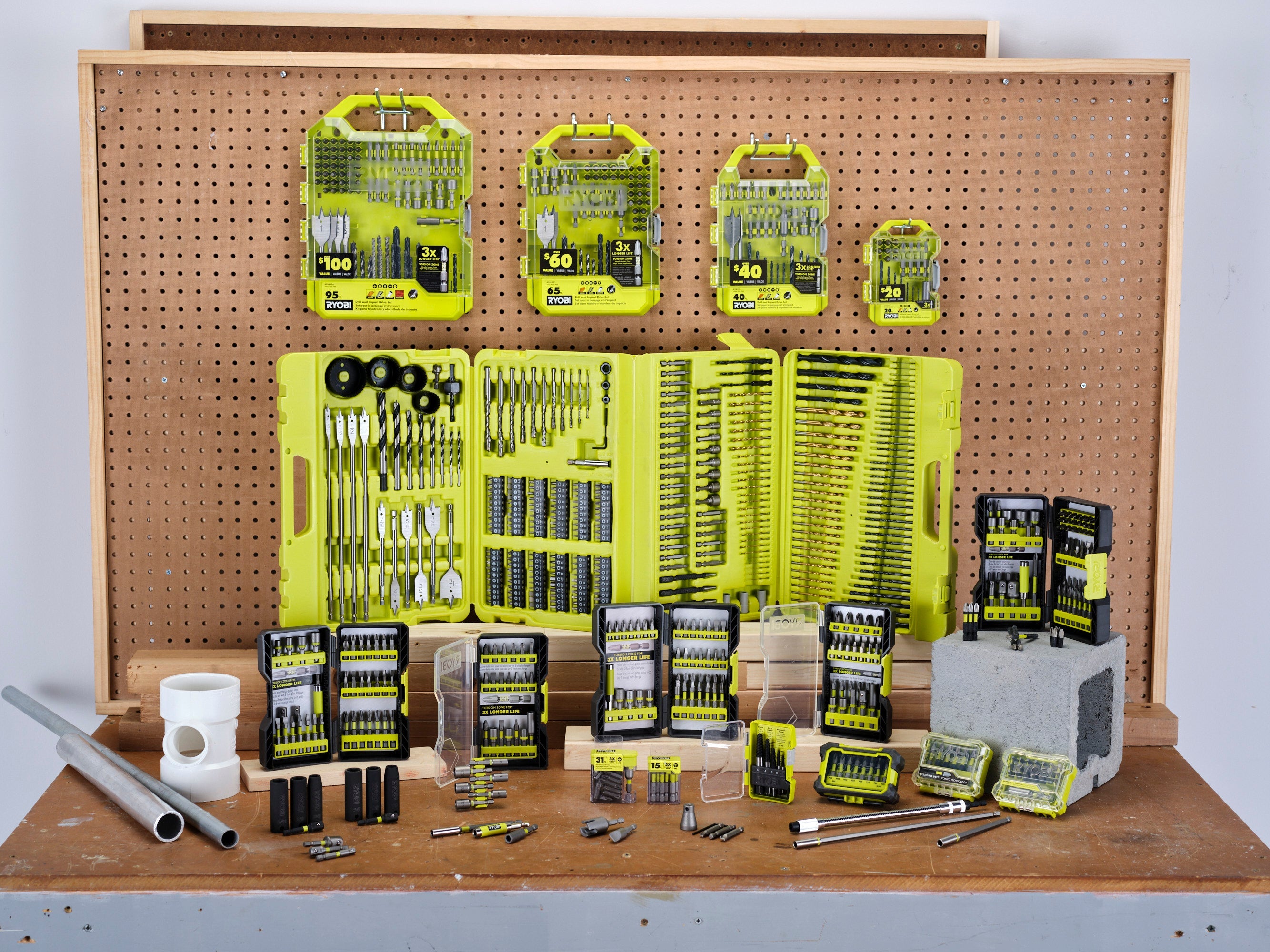 65 PC. DRILL AND IMPACT DRIVE SET – RYOBI Tools Canada