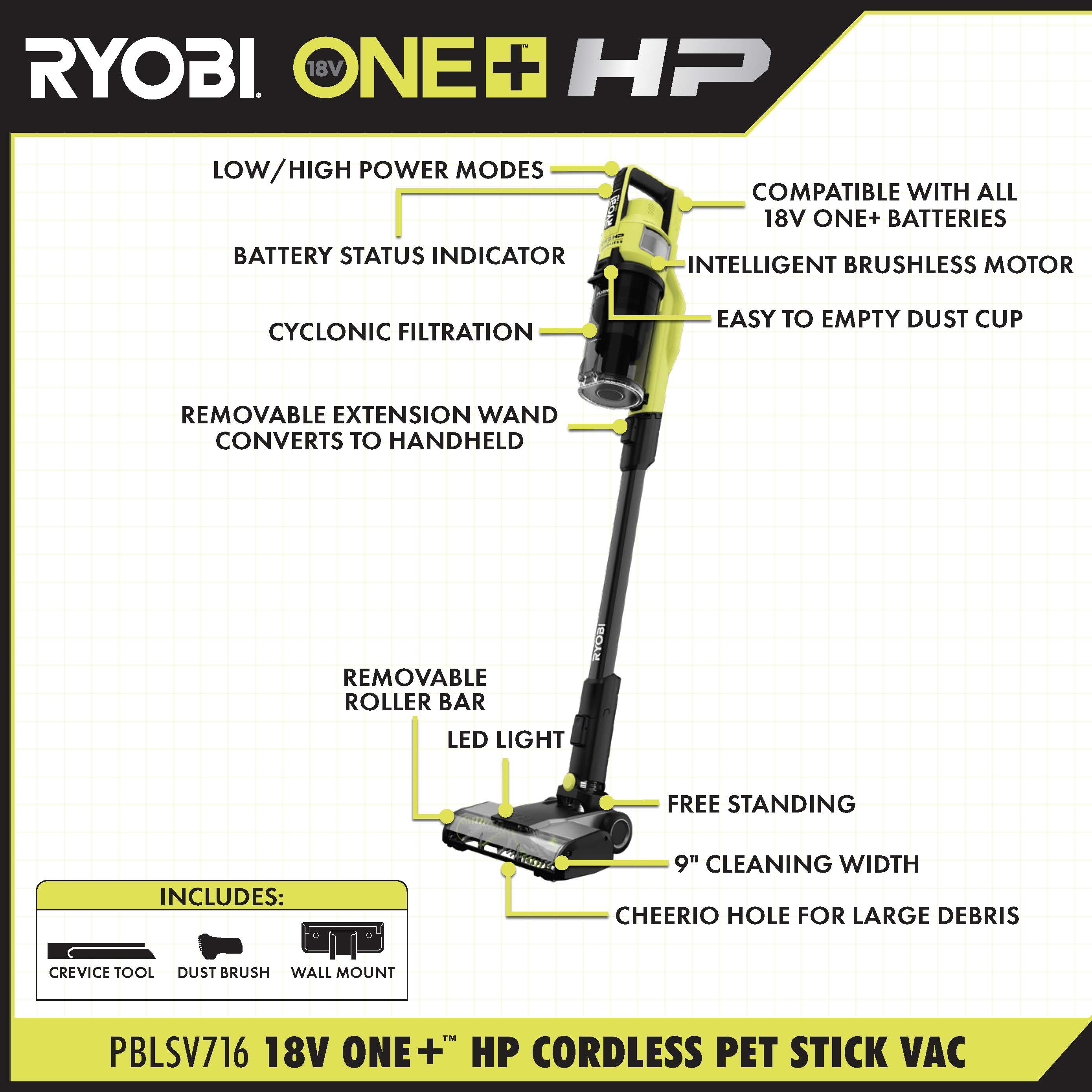 18V ONE+ HP STICK VACUUM KIT Image 2