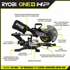 18V ONE+ HP BRUSHLESS 10" SLIDING COMPOUND MITER SAW Image 2