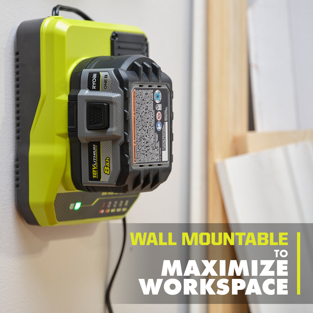 18V ONE+ 8A RAPID CHARGER  Image 6