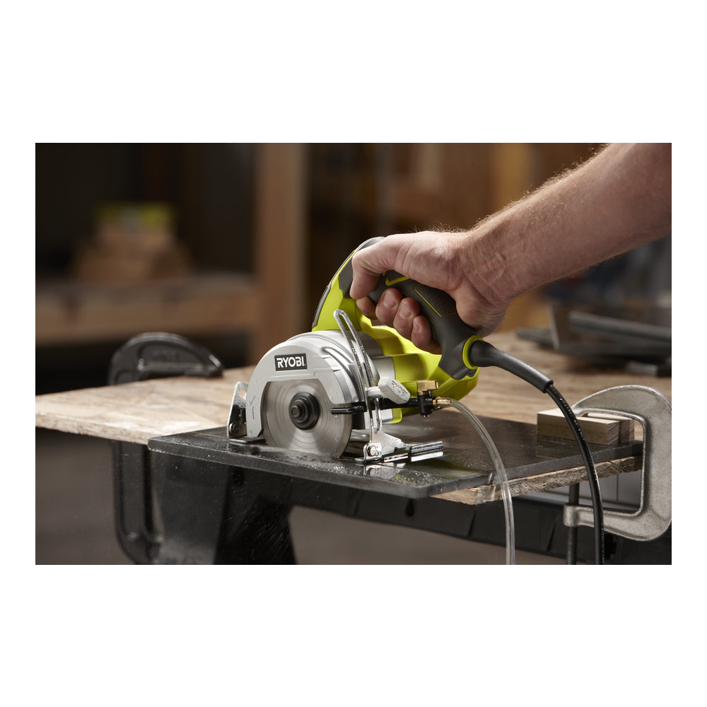 QEP Scie à Carreaux Portative de 7 po avec Système d'Eau | Home Depot