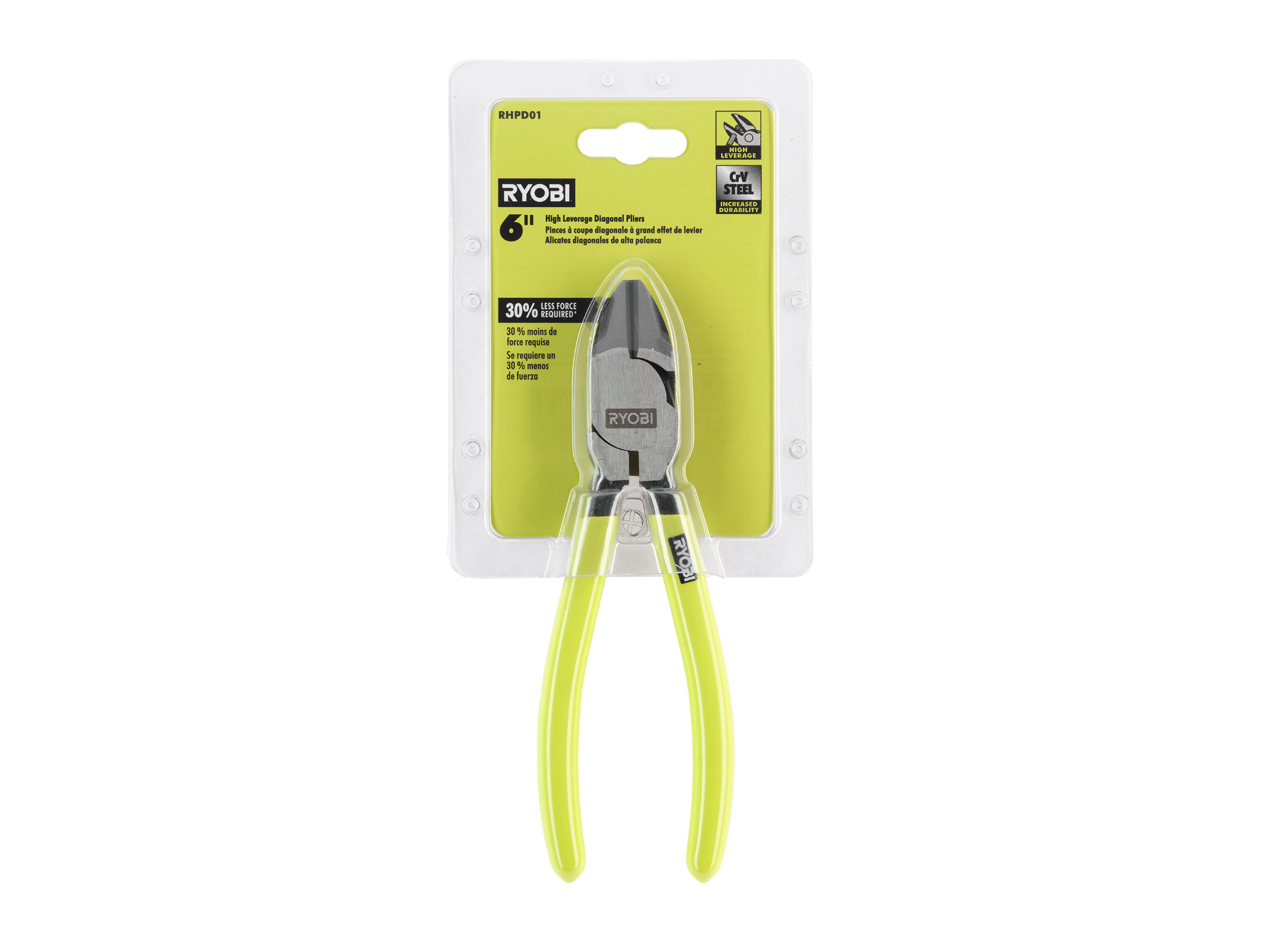 6" HIGH LEVERAGE DIAGONAL PLIER Image 3
