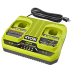 18V ONE+ DUAL-PORT SIMULTANEOUS CHARGER