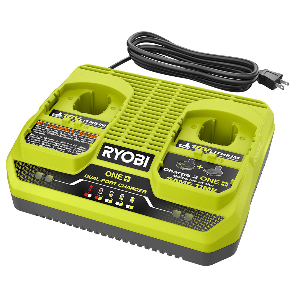 CHARGEUR SIMULTANÉ À DOUBLE PORT ONE+ 18 V