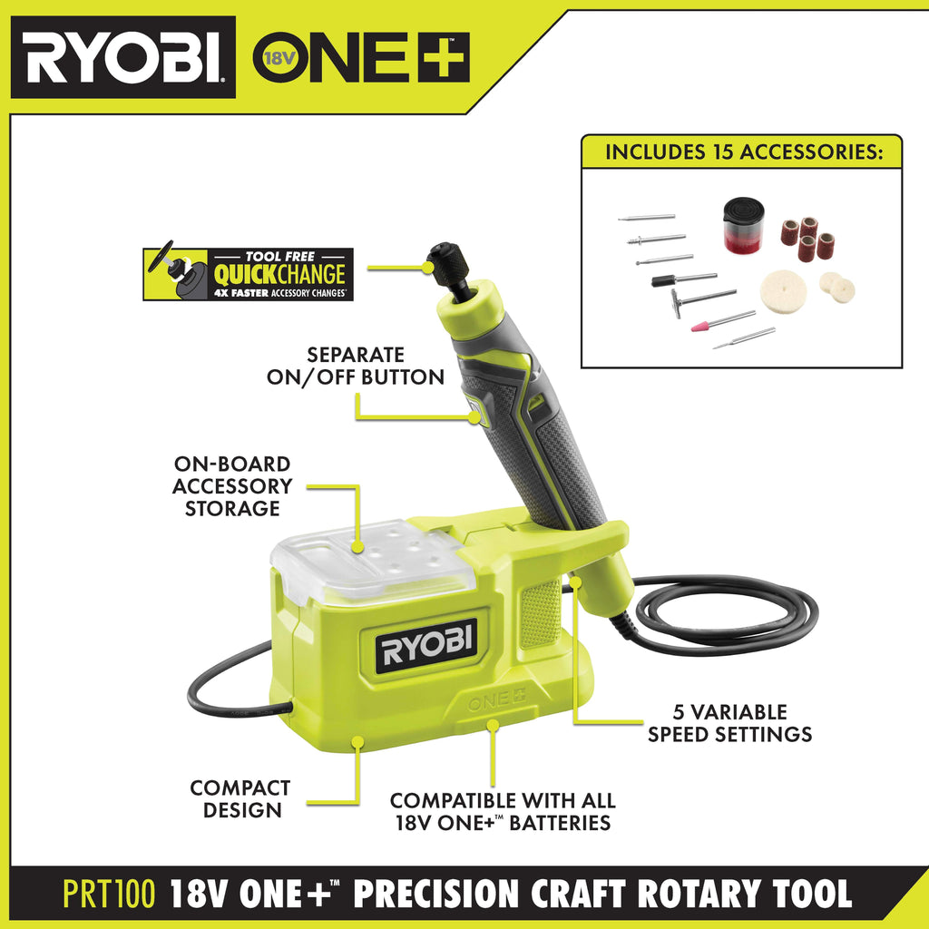 18V ONE+ PRECISION CRAFT ROTARY TOOL Image 2