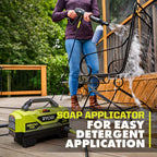 1800 PSI 1.2 GPM Electric Pressure Washer Image 6
