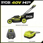 40V HP BRUSHLESS 20" SELF-PROPELLED LAWN MOWER Image 3