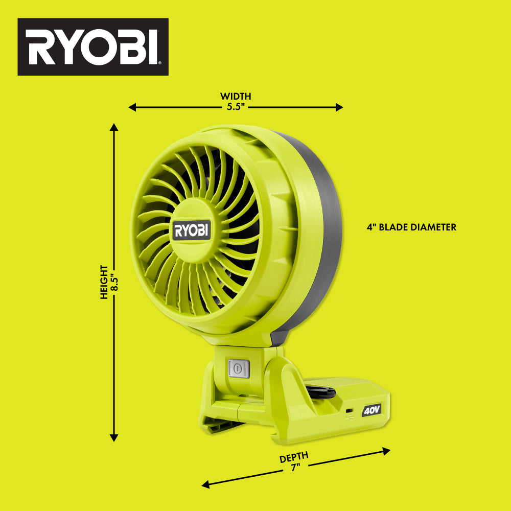 40V BATTERY TOPPER FAN Image 2