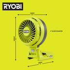 40V BATTERY TOPPER FAN Image 2