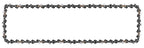 12" .043 GAUGE REPLACEMENT CHAINSAW CHAIN, 64 LINKS image