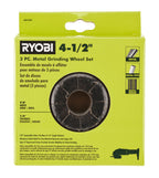 3 PC.  4-1/2" Metal Grinding Wheel Set Image 3