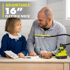 18V ONE+ Magnifying LED Clamp Light Image 6