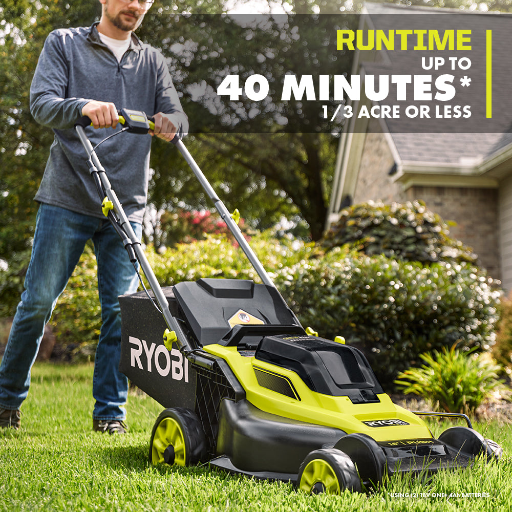 18V ONE+ HP BRUSHLESS 16" PUSH MOWER Image 4