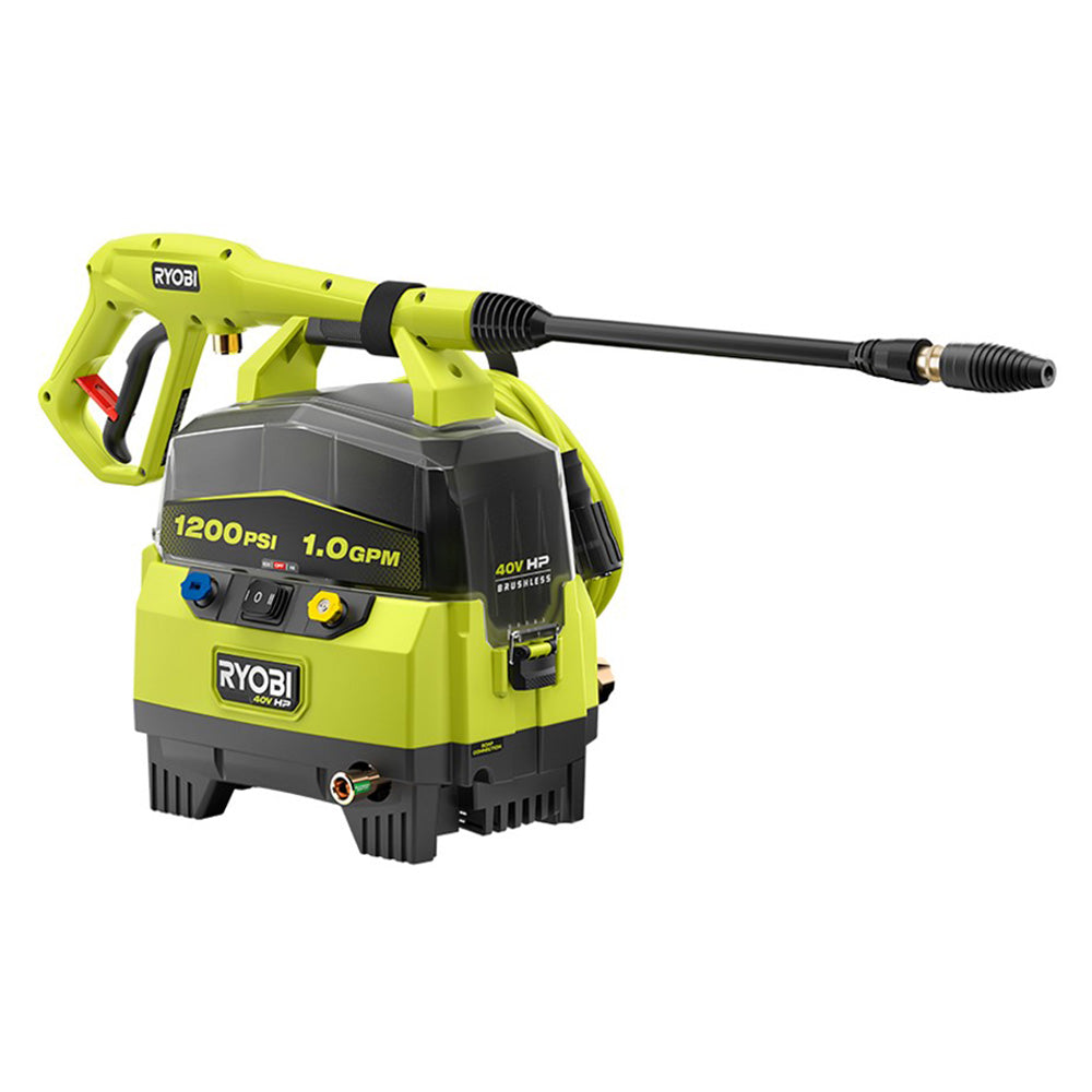 40V HP BRUSHLESS 1200 PSI 1.0 GPM PRESSURE WASHER