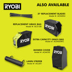 40V HP BRUSHLESS 21" MULTI-BLADE PUSH MOWER KIT Image 11