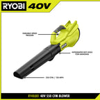 40V 550 CFM BLOWER Image 3
