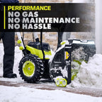 40V HP Brushless Whisper Series 24” Two-Stage Snow Blower Kit Image 6
