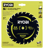 5-1/2" 24 TOOTH CARBIDE TIPPED FLOORING SAW BLADE Image 3