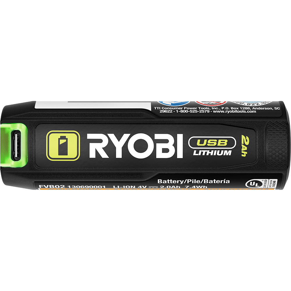 USB LITHIUM 2AH LITHIUM RECHARGEABLE BATTERY image