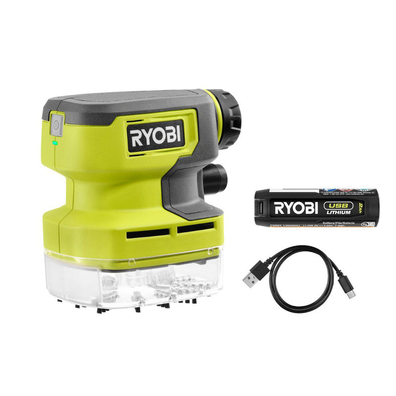 USB LITHIUM DESKTOP VACUUM KIT