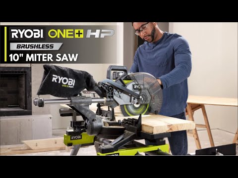 18V ONE+ HP BRUSHLESS 10" SLIDING COMPOUND MITER SAW KIT video