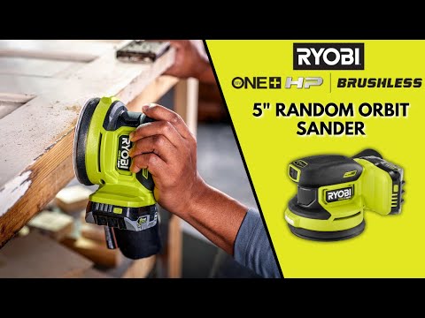 18V ONE+ HP BRUSHLESS 5" RANDOM ORBIT SANDER video
