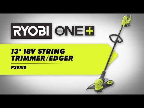 18V ONE+ 13" Cordless Battery String Trimmer/ Lawn Edger with 4.0 Ah Battery and Charger